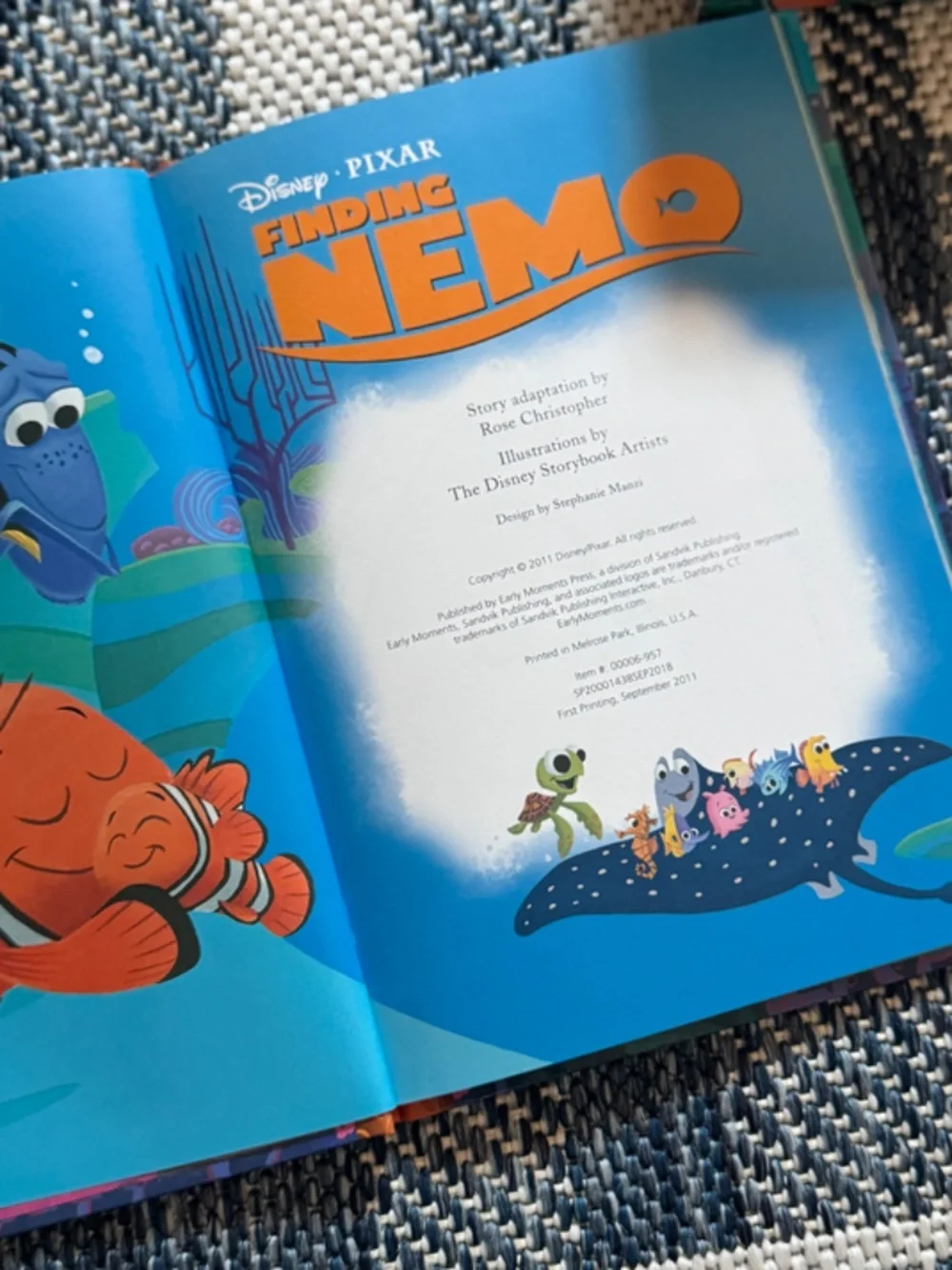 FINDING NEMO BUNDLE | Game + Book + Plush